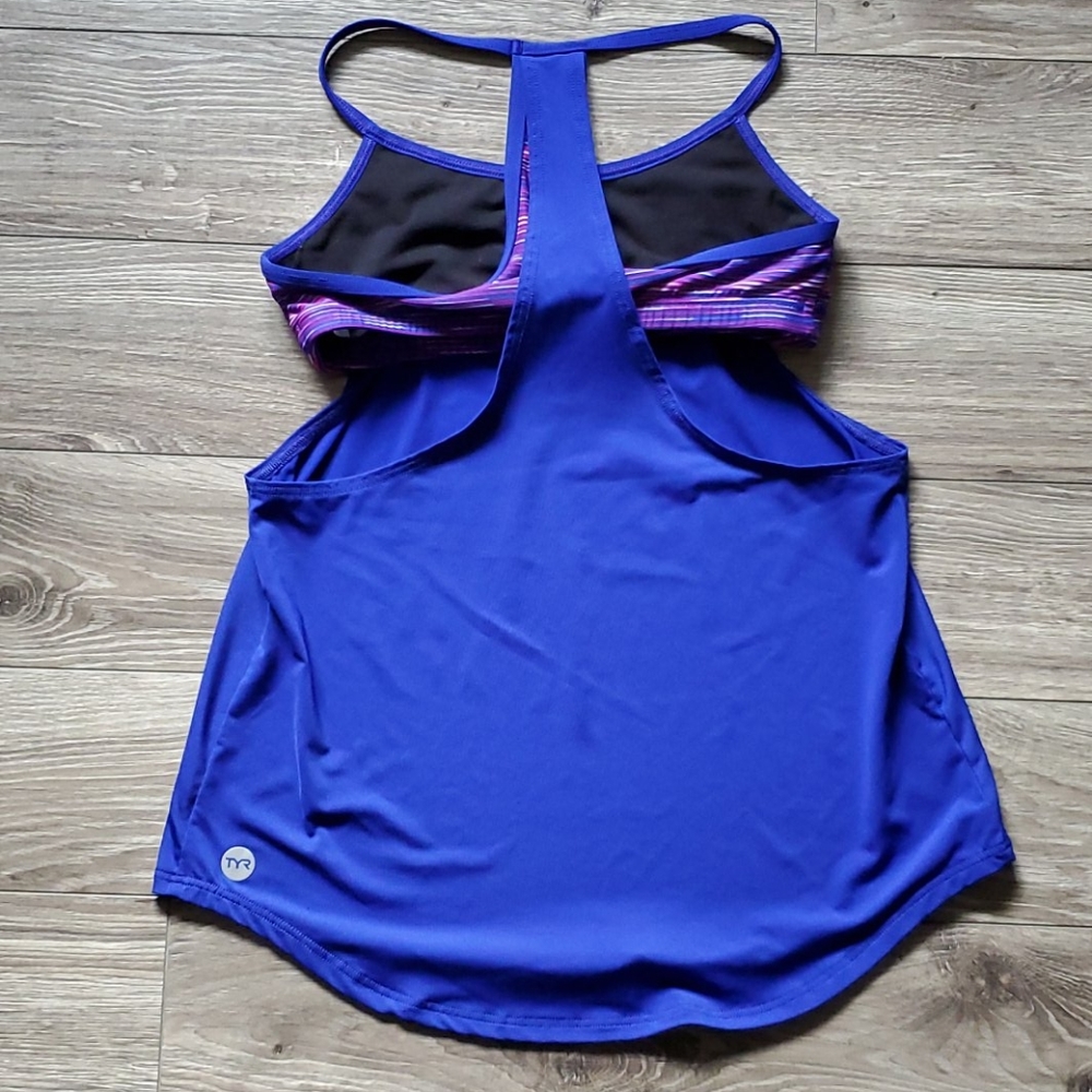 Tank with Built in Bra - Picture 2 of 2